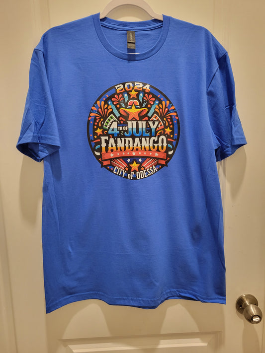 Odessa Fandango 2024 T-Shirt Blue