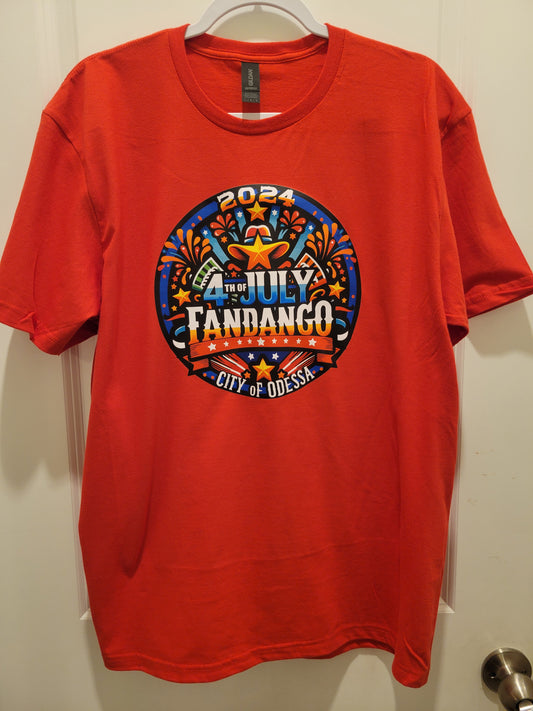 Odessa Fandango 2024 T-Shirt Red